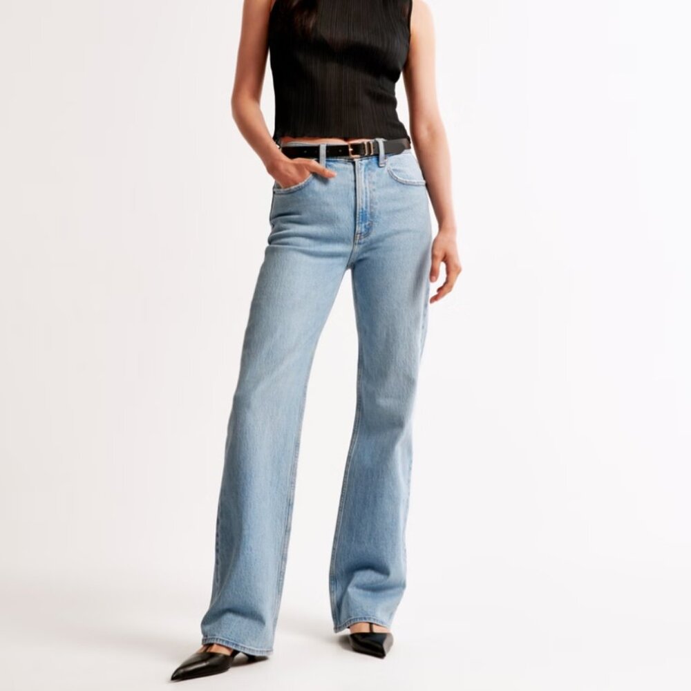 Abercrombie & Fitch High Rise 90s Relaxed Jean | Size 29/8R
